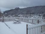 La terrasse en hiver