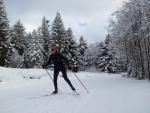 Ski de fond dans la forêt du Capucin