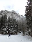 Ski de fond vers la Plaine Brulée