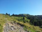 From the Pic du Capucin towards the Puy de Cliergue