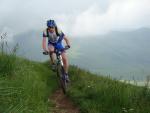 VTT-iste en action