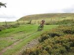 VTT-iste en descente