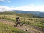 Le Massif du Sancy au fond