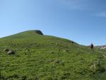 Towards the Roc de Cuzeau