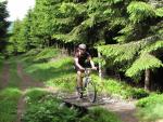 La montée vers le Col de la Croix Morand