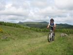 La montée vers le Col de la Croix Morand