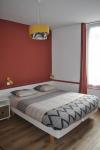 Puy de la Vache | La chambre Le lit