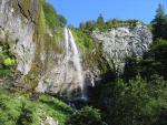 De Grande Cascade zeer nabij Le Mont-Dore
