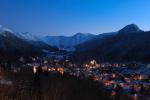 Le Mont-Dore in de avond