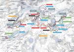 Pistekaart langlaufen Sancy Sud