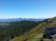 De Chaîne des Puys à partir du Col de l'Ouire