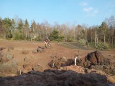 VTT sur le Puy de la Vache