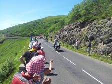 Le Tour de France sur le Col de Néronne