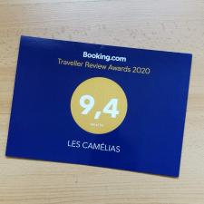 Un très bon score sur Booking.com
