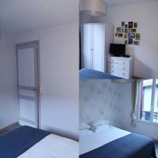 Collage de photos de la nouvelle chambre de l'appartement Puy de Baladou