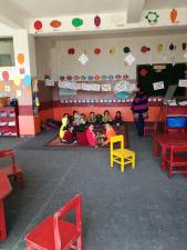 Les plus jeunes élèves du Vajra Academy
