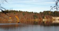 Le Lac Pavin à l'automne