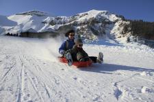 Luge au LudoGlyss au Mont-Dore